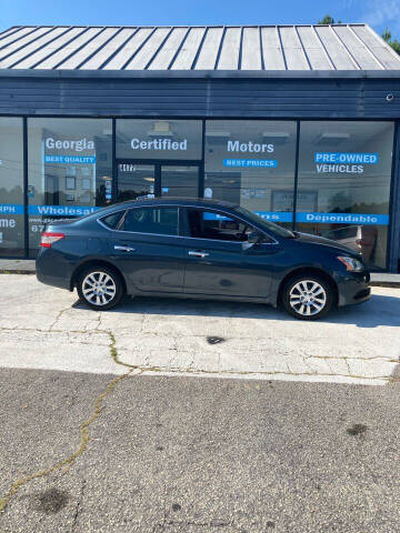 2014 Nissan Sentra for sale at Georgia Certified Motors in Stockbridge GA