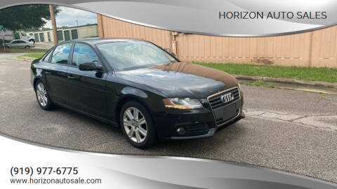 2011 Audi A4 for sale at Horizon Auto Sales in Raleigh NC