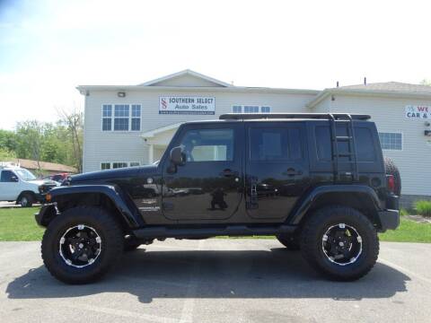 2013 Jeep Wrangler Unlimited for sale at SOUTHERN SELECT AUTO SALES in Medina OH