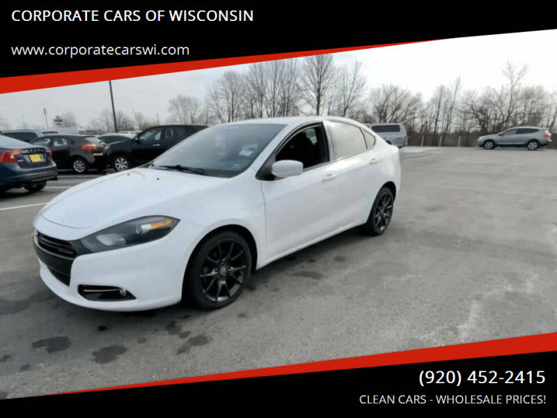 2015 Dodge Dart for sale at CORPORATE CARS OF WISCONSIN in Sheboygan WI