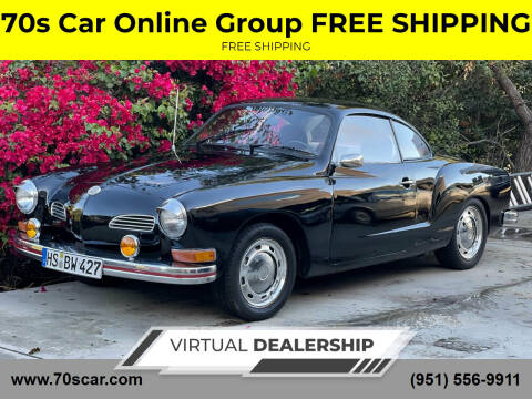 1972 Volkswagen Karmann Ghia for sale at Online car Group FREE SHIPPING in Riverside CA