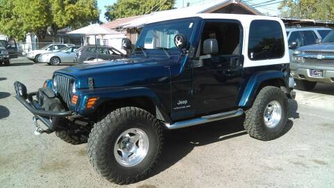 2003 Jeep Wrangler for sale at Larry's Auto Sales Inc. in Fresno CA
