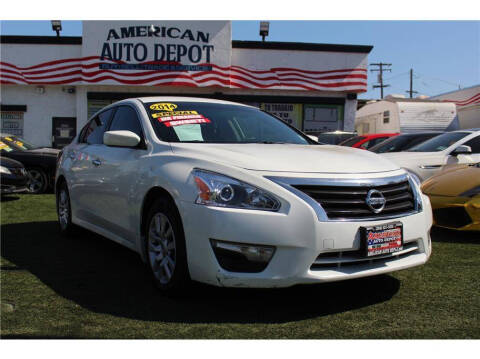 2014 Nissan Altima for sale at MERCED AUTO WORLD in Merced CA