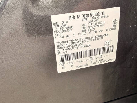 2015 Ford Explorer Limited