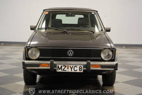 1985 Volkswagen Cabriolet