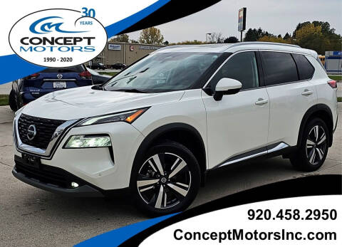 2021 Nissan Rogue for sale at CONCEPT MOTORS INC in Sheboygan WI