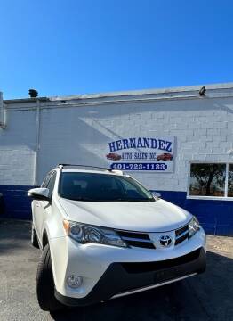 2013 Toyota RAV4 for sale at Hernandez Auto Sales in Pawtucket RI