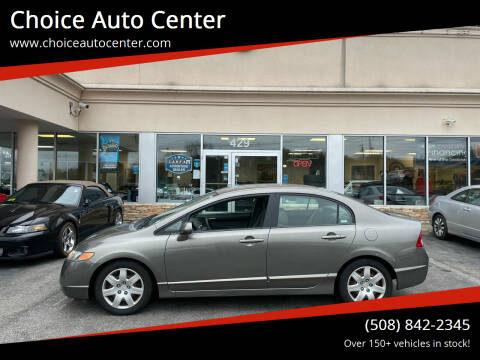 2008 Honda Civic for sale at Choice Auto Center in Shrewsbury MA
