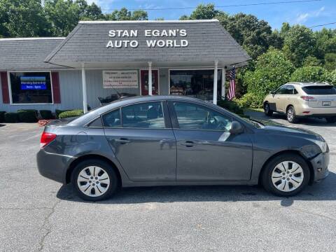 2013 Chevrolet Cruze for sale at STAN EGAN'S AUTO WORLD, INC. in Greer SC