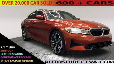 2020 BMW 3 Series for sale at AUTOS DIRECT OF FREDERICKSBURG in Fredericksburg VA