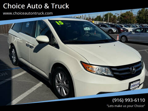 2015 Honda Odyssey for sale at Choice Auto & Truck in Sacramento CA