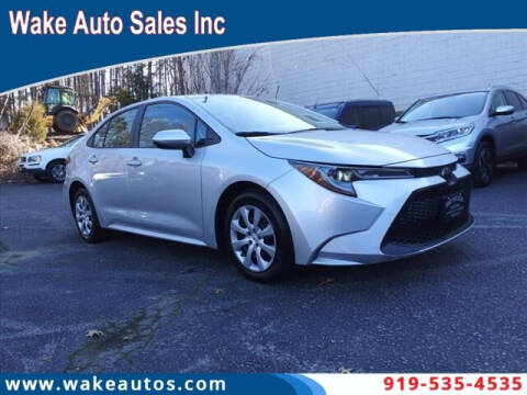 2021 Toyota Corolla for sale at Wake Auto Sales Inc in Raleigh NC