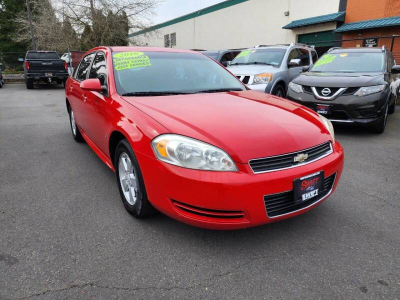 2010 Chevrolet Impala for sale at SWIFT AUTO SALES INC in Salem OR