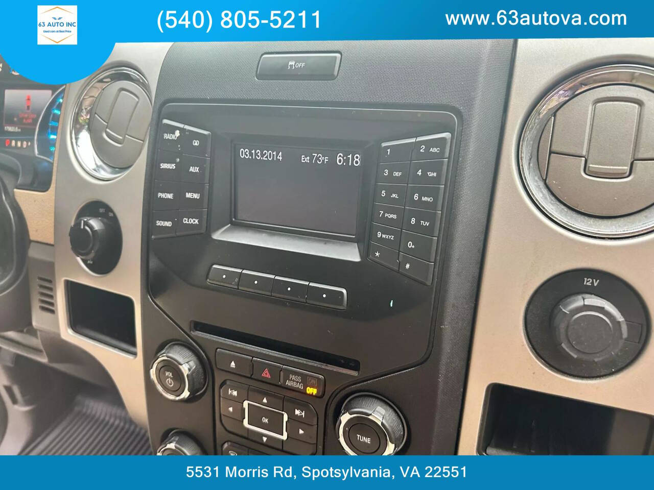 2014 Ford F-150 for sale at 63 Auto Inc in Spotsylvania, VA