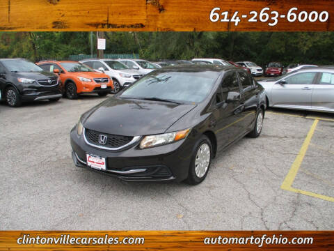2013 Honda Civic for sale at Clintonville Car Sales - AutoMart of Ohio in Columbus OH