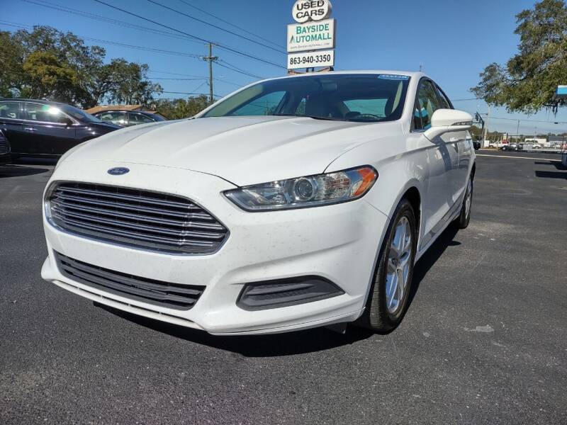2015 Ford Fusion for sale at BAYSIDE AUTOMALL in Lakeland FL