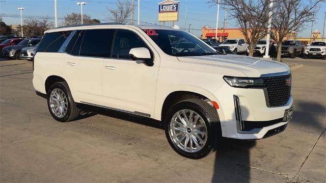 Used 2022 Cadillac Escalade Premium Luxury with VIN 1GYS4CKL3NR181128 for sale in Waterloo, IA