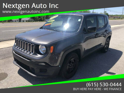 2018 Jeep Renegade for sale at Nextgen Auto Inc in Smithville TN