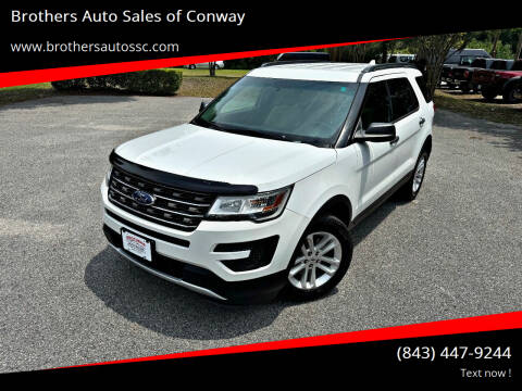 2016 Ford Explorer for sale at Brothers Auto Sales of Conway in Conway SC