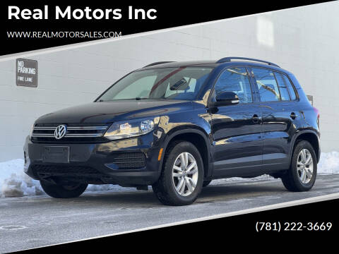 2016 Volkswagen Tiguan for sale at Real Motors Inc in Arlington MA