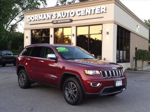 2018 Jeep Grand Cherokee for sale at DORMANS AUTO CENTER OF SEEKONK in Seekonk MA