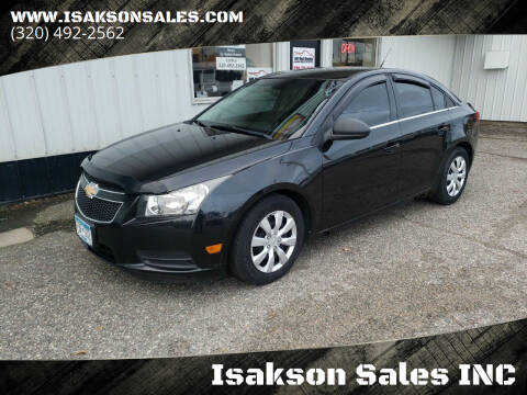 2011 Chevrolet Cruze for sale at Isakson Sales INC in Waite Park MN