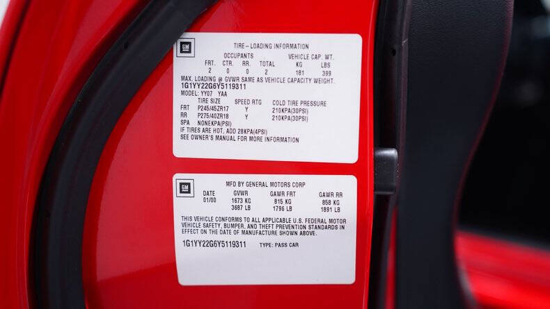 2000 Chevrolet Corvette