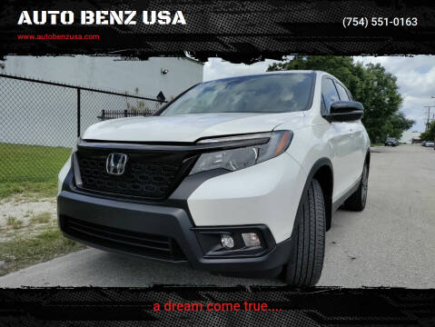 2020 Honda Passport for sale at AUTO BENZ USA in Fort Lauderdale FL