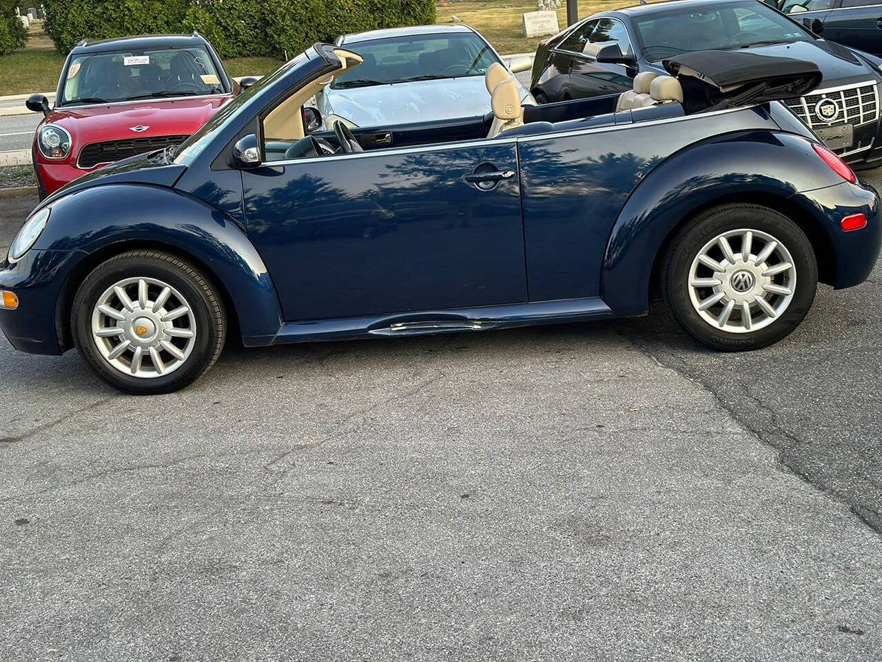 2004 Volkswagen New Beetle Convertible for sale at Sams Auto Repair & Sales LLC in Harrisburg, PA