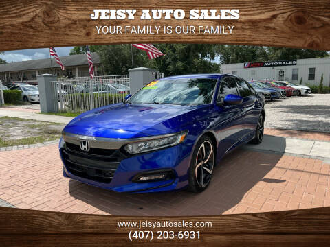 2020 Honda Accord for sale at JEISY AUTO SALES in Orlando FL