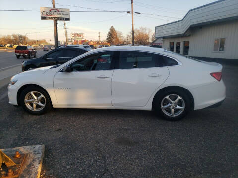 2017 Chevrolet Malibu for sale at Isakson Sales INC in Waite Park MN