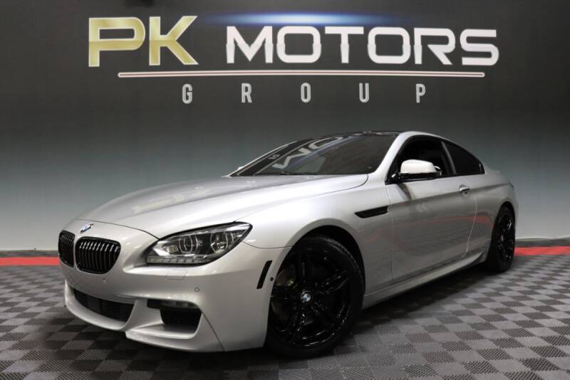 2015 BMW 6 Series for sale at PK MOTORS GROUP in Las Vegas NV