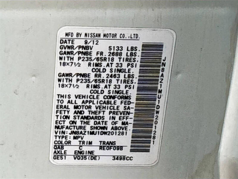 2013 Nissan Murano S