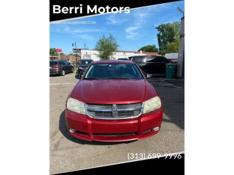 2009 Dodge Avenger for sale at Berri Motors in Detroit MI