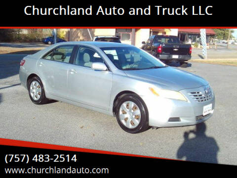 2009 Toyota Camry for sale at Churchland Auto and Truck LLC in Portsmouth VA