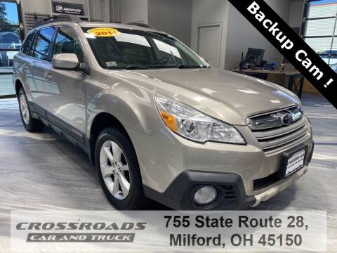 2014 Subaru Outback for sale at Crossroads Car & Truck in Milford OH