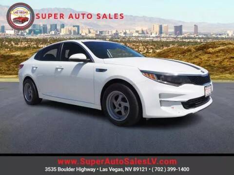 2016 Kia Optima for sale at Super Auto Sales in Las Vegas NV