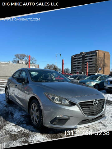 2015 Mazda MAZDA3 for sale at BIG MIKE AUTO SALES LLC in Lincoln Park MI