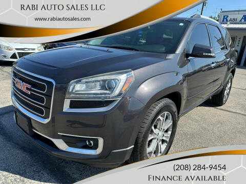 2016 GMC Acadia for sale at RABI AUTO SALES LLC in Garden City ID