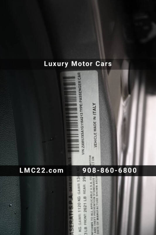 2016 Maserati Ghibli