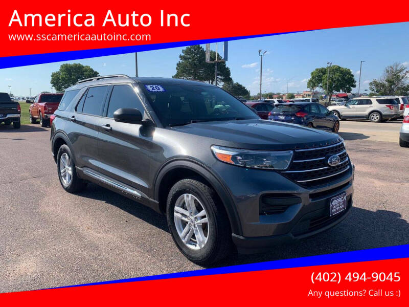 2020 Ford Explorer for sale at America Auto Inc in South Sioux City NE