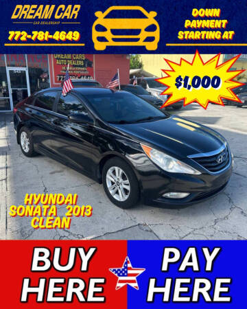 2013 Hyundai Sonata for sale at DREAM CARS in Stuart FL