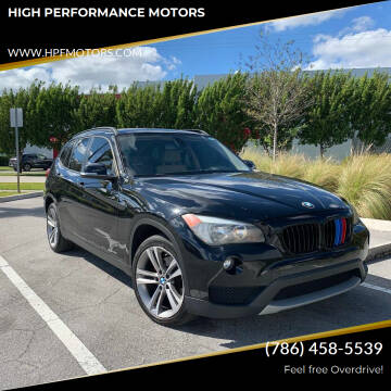 2013 BMW X1 for sale at HIGH PERFORMANCE MOTORS in Hollywood FL