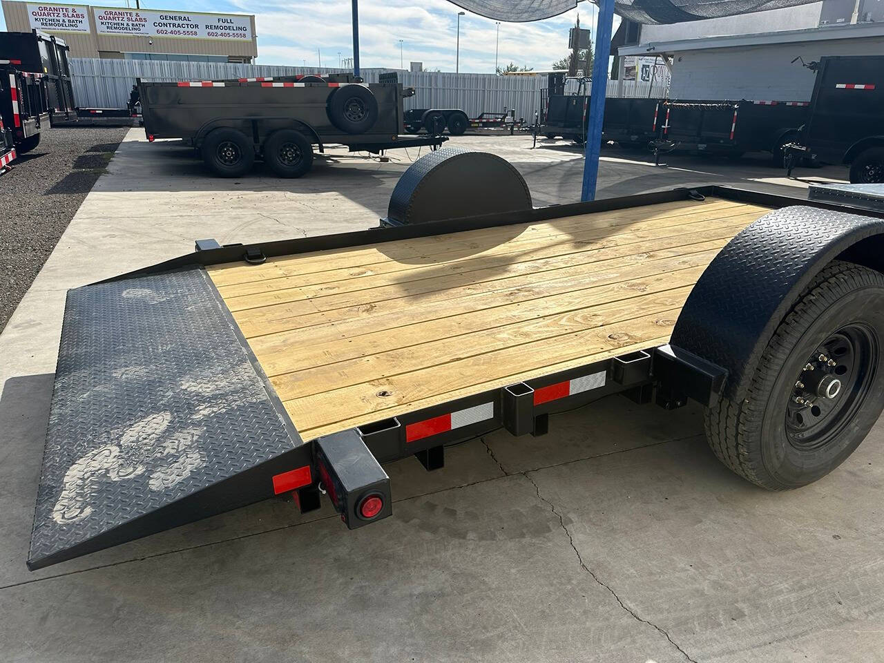 2025 Black Hawk 14' Tilt Trailer - TL714-7K for sale at Factory Direct Trailer Sales in Phoenix, AZ