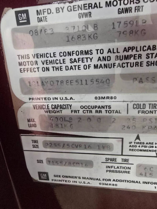 1984 Chevrolet Corvette