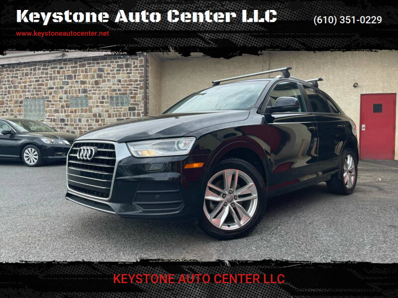 2017 Audi Q3 for sale at Keystone Auto Center LLC in Allentown PA