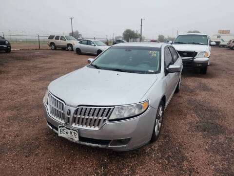 2010 Lincoln MKZ for sale at PYRAMID MOTORS - Fountain Lot in Fountain CO