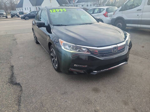 2016 Honda Accord for sale at TC Auto Repair and Sales Inc in Abington MA