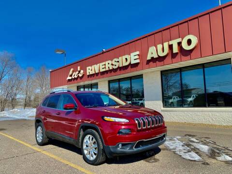 2016 Jeep Cherokee for sale at Lee's Riverside Auto in Elk River MN