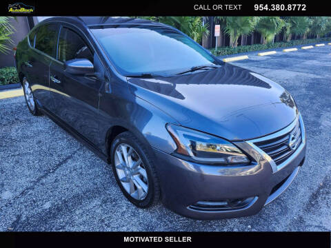 2013 Nissan Sentra for sale at The Autoblock in Fort Lauderdale FL